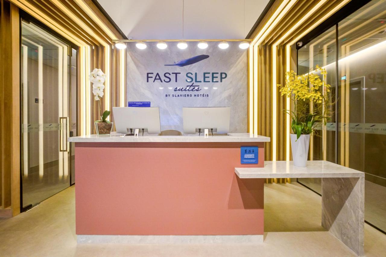 Fast Sleep Suites By Slaviero Hoteis - Hotel Dentro Do Aeroporto De Guarulhos - Terminal 2 - Desembarque Oeste Exterior foto